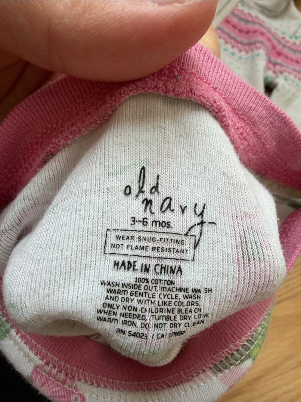 Oshkosh and Old Navy 3-6m baby girl bundle